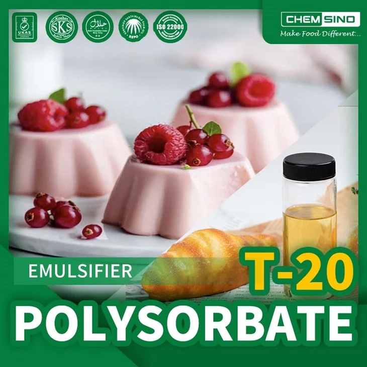 Polysorbate 20: Eiblitheoir Sábháilte Éifeachtach don Tionscal Cúraim Phearsanta