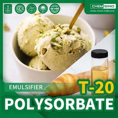 Polysorbate 20: An Eiblitheoir Foirfe don Tionscal Bia agus Dí