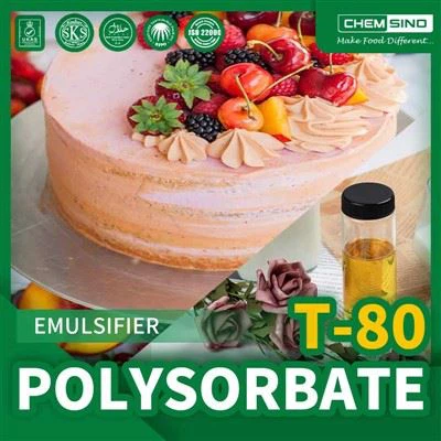 Polysorbate 80: An Eiblitheoir Tar éis Iarraidh le haghaidh Táirgí Cothaitheacha Ardchaighdeáin CAS UIMH.9005-65-6