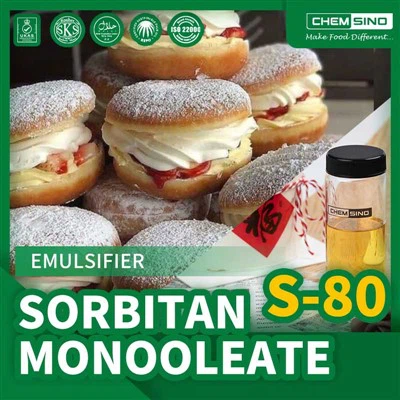 Monooleate sorban ardcháilíochta don tionscal bia
